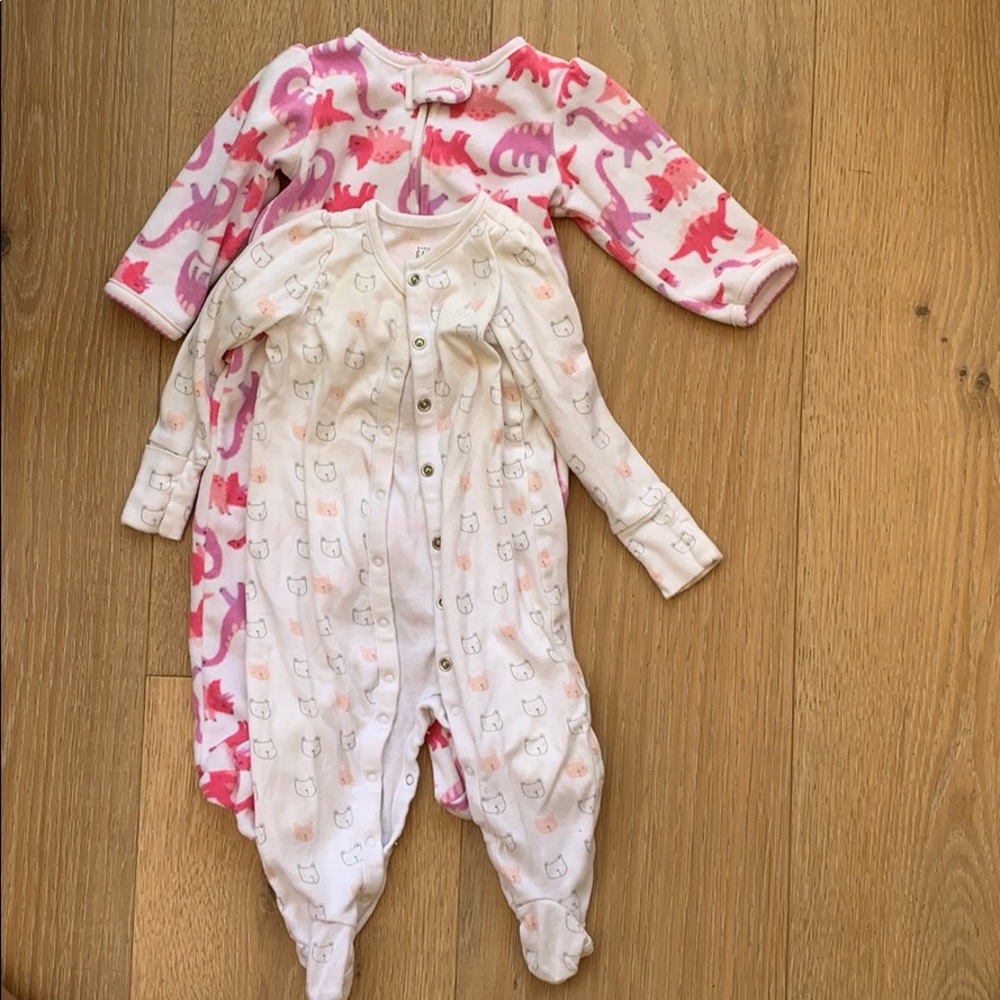 Baby pajama onesies